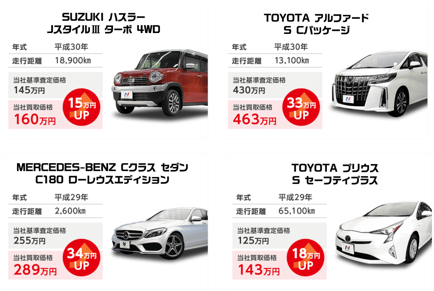 買取例